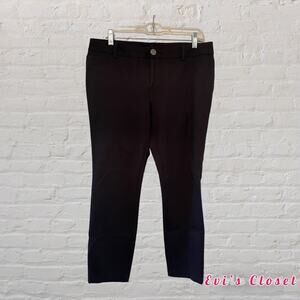 INC International Concepts Women's Straight Leg Stretch Pants - Black Size 10